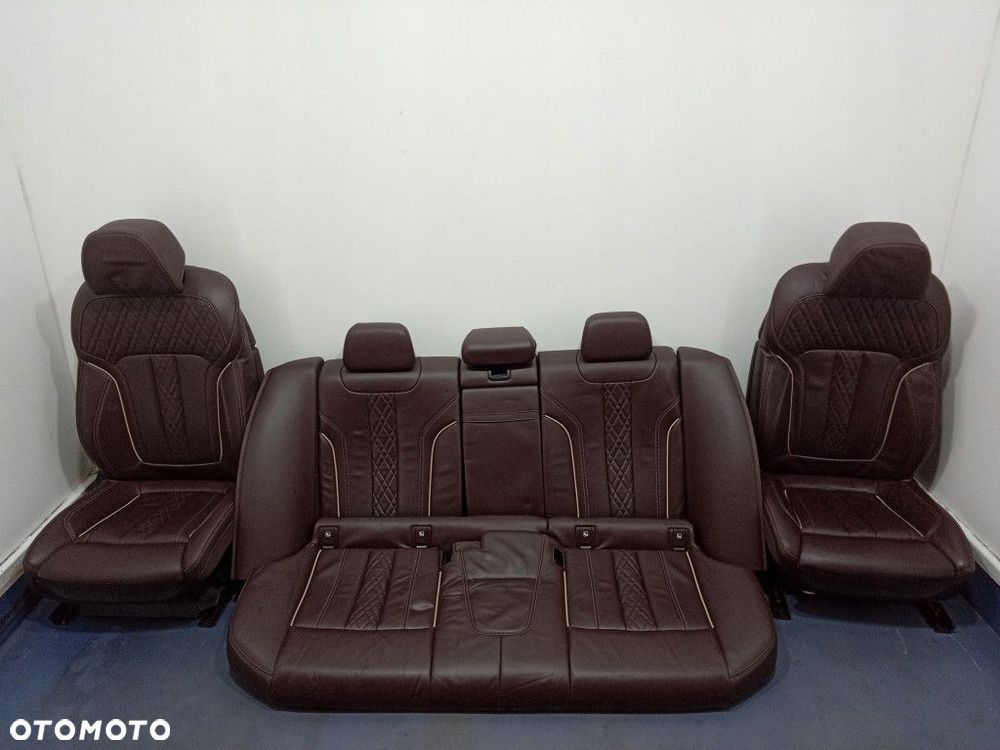 BMW 5 G30 FOTELE KANAPA KOMFORT KOMPLET EXCLUSIVE NAPPA LZNI - 1