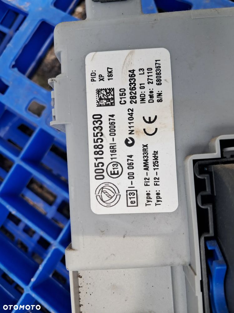 Fiat Doblo II 1.3 JTD Zestaw startowy immo 51872453 00518855330 518131970B365 - 9