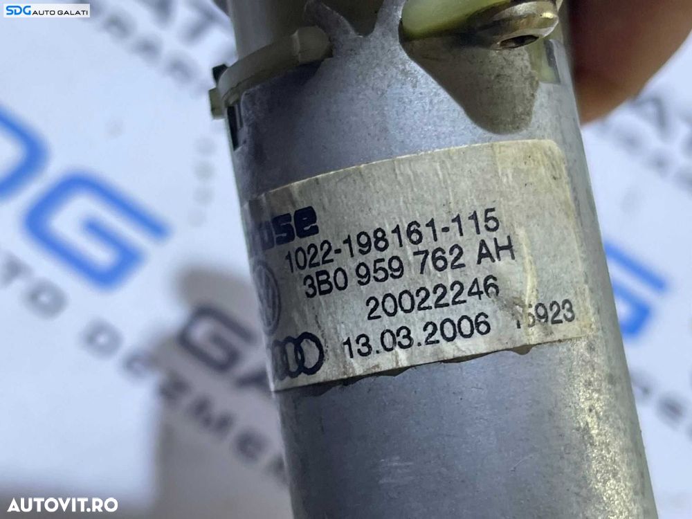 Motor Motoras Reglaj Ajustare Inaltime Scaun Electric Dreapta Fata Pasager Volkswagen Bora 1999 - 2005 Cod 3B0959762AH - 5