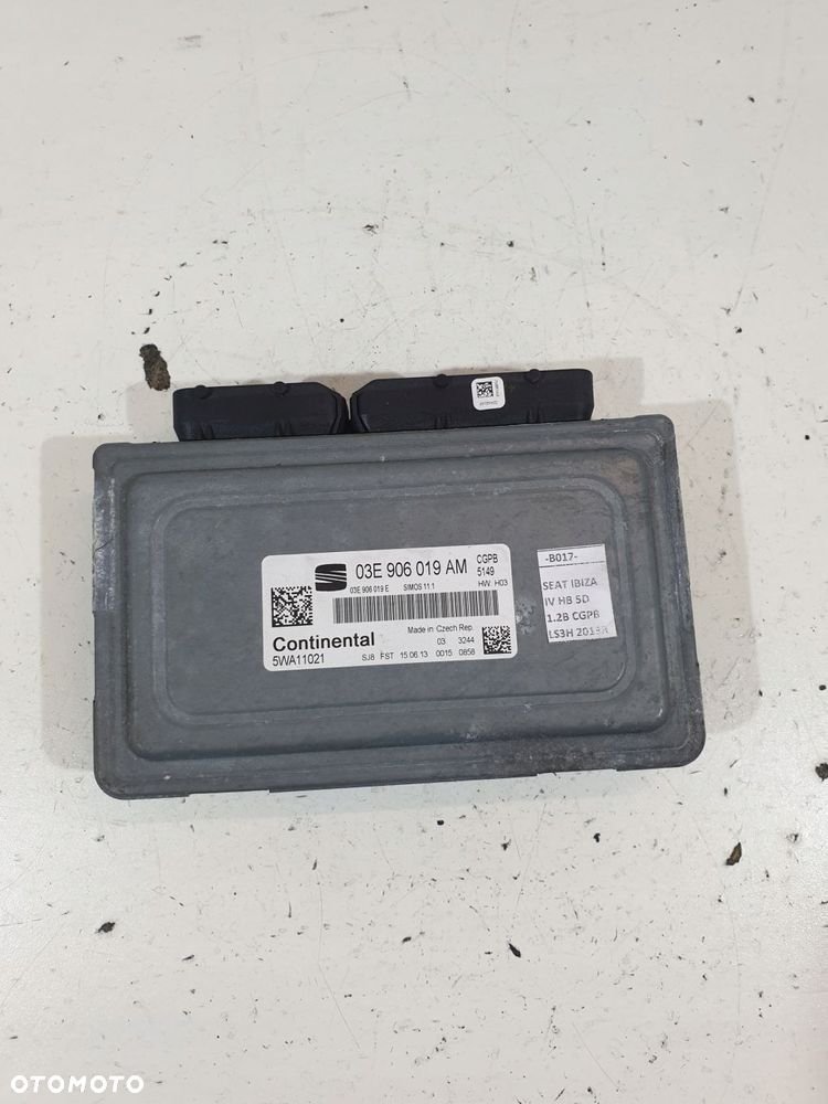 zestaw startowy 03e906019am seat ibiza iv 1.2 cgpb - 5