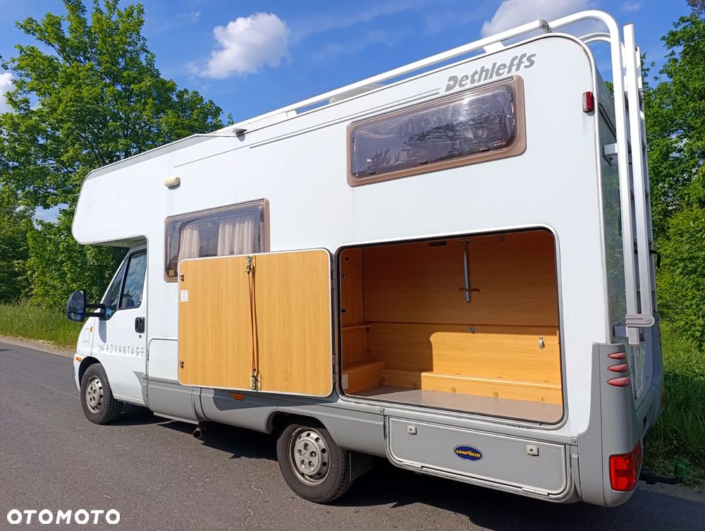 Fiat Ducato Dethleffs Alkowa Klimatyzacja Piętrowe łóżka Garaż - 33