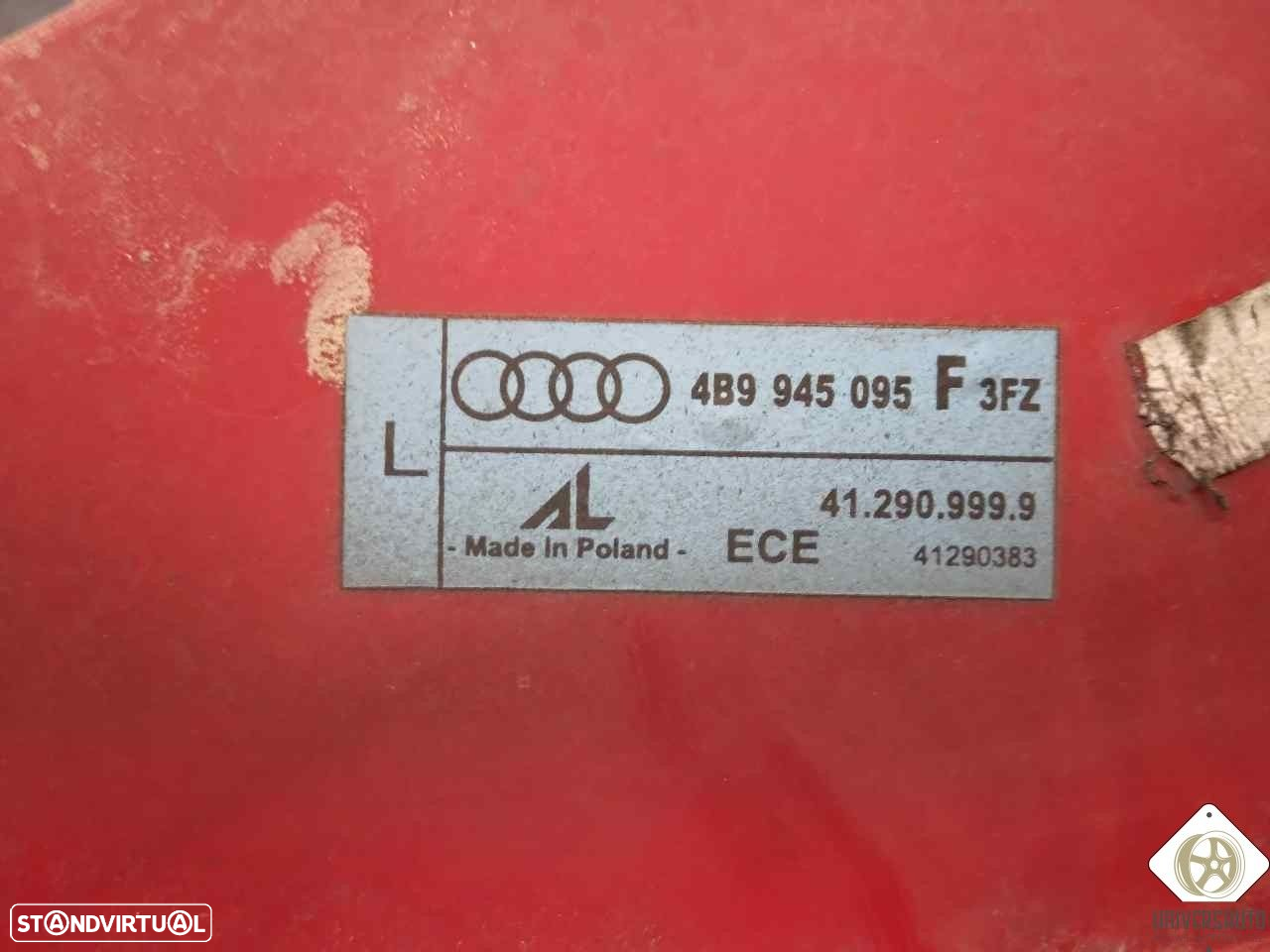 FAROLIM TRASEIRO ESQUERDO AUDI A6 AVANT 2002 - 3