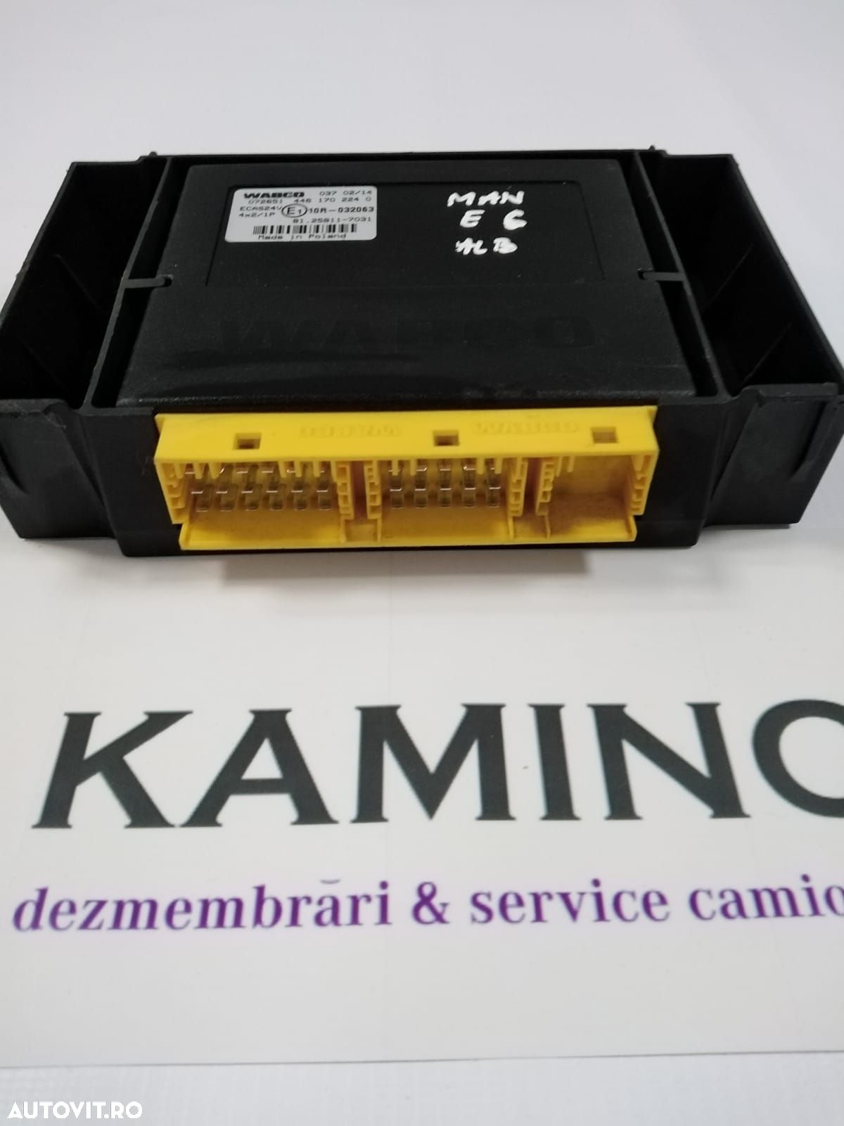 Calculator ECAS 4x2 MAN TGX - 1