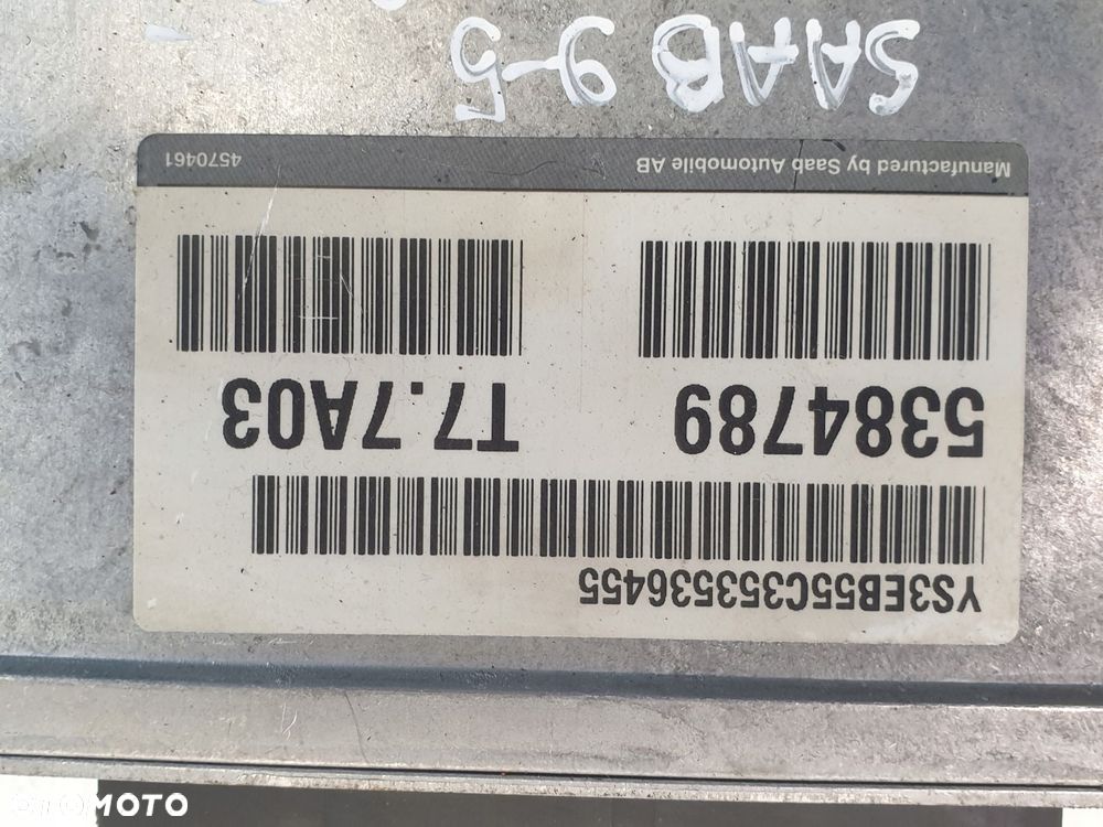 Saab 95 9-5 2.0 T turbo STEROWNIK SILNIKA 55559333 - 2