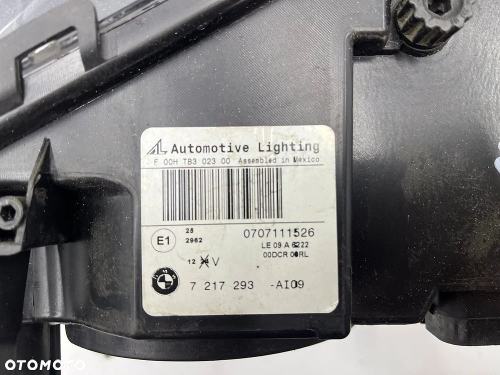 Lampa reflektor BMW X3 F25 10-14r. lewa przednia XENON EU oryginalna lewy przód KSENON 7217293 - 19