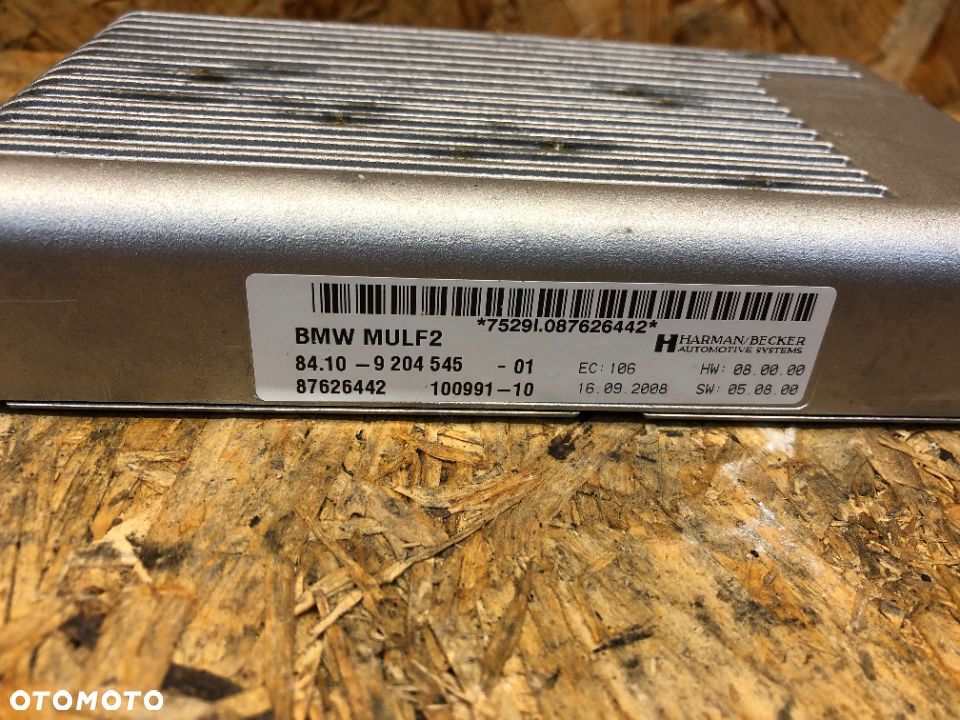 MODUŁ BLUETOOTH BMW E60 E90 F01 F10 9204545 - 5