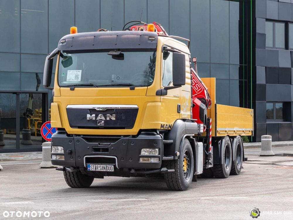 MAN TGS 26.440 6x4 FASSI F310CXP HDS Żuraw Siodło - 12