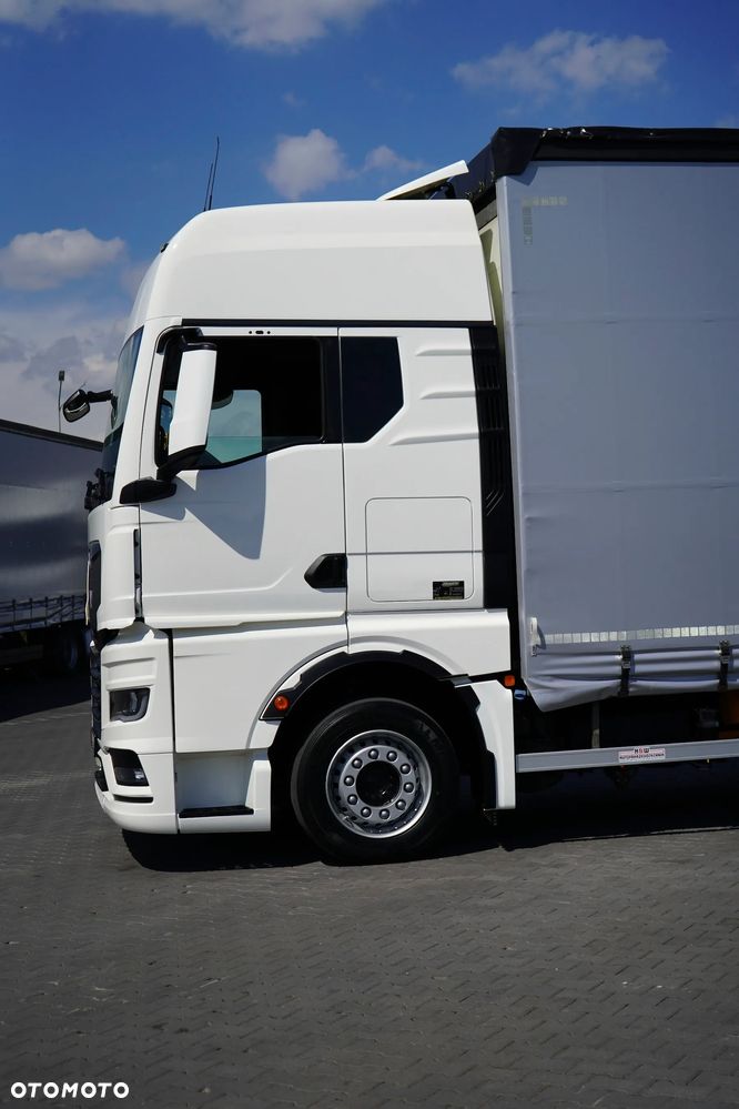 MAN TGX / 18.470 / E 6 / GX / FIRANKA / 19 PALET / RETARDER / ŁAD. 8050 KG - 24