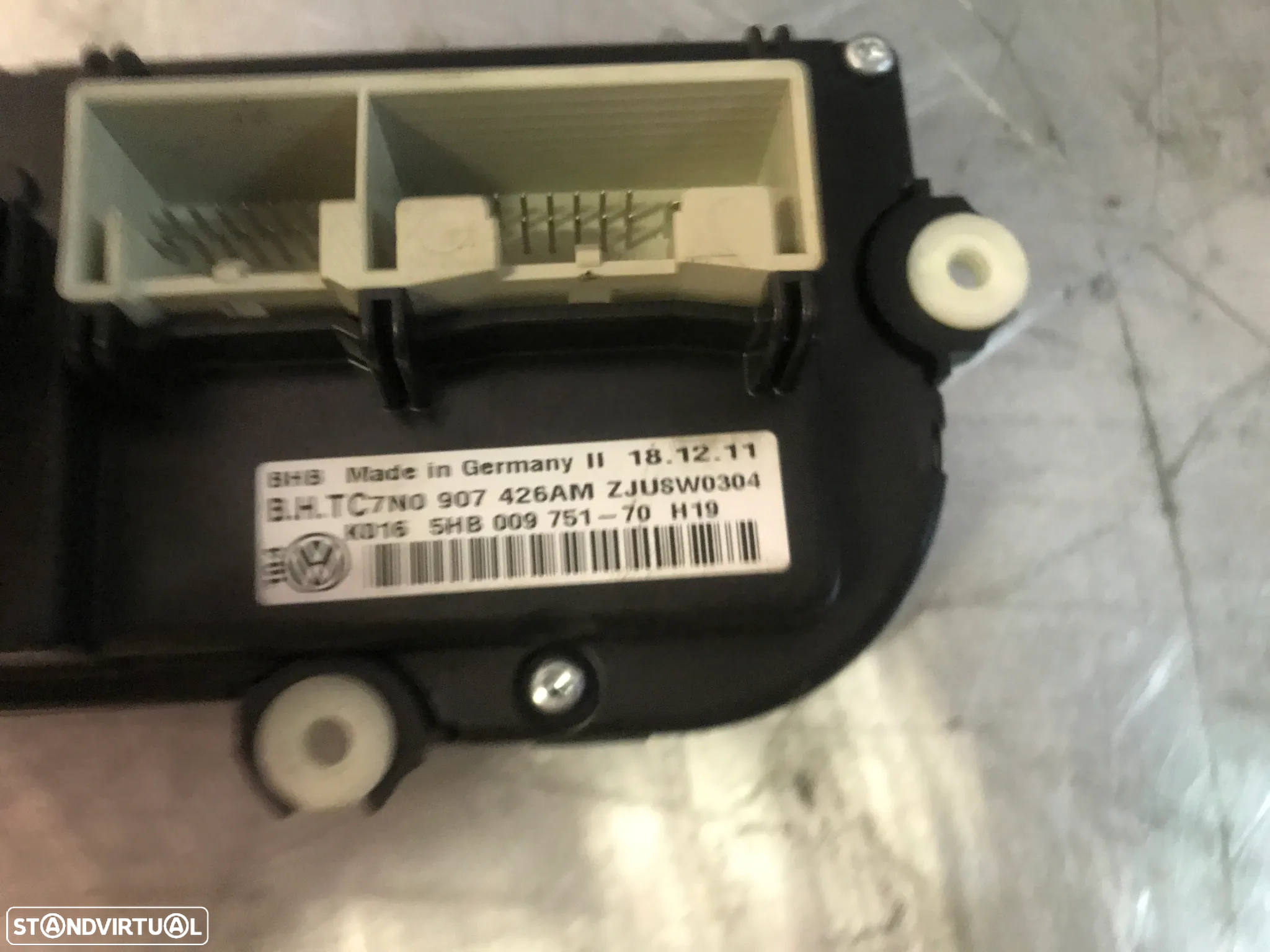 COMANDO SOFAGEM E AC VOLKSWAGEN GOLF VI 7N0907426AM - 3