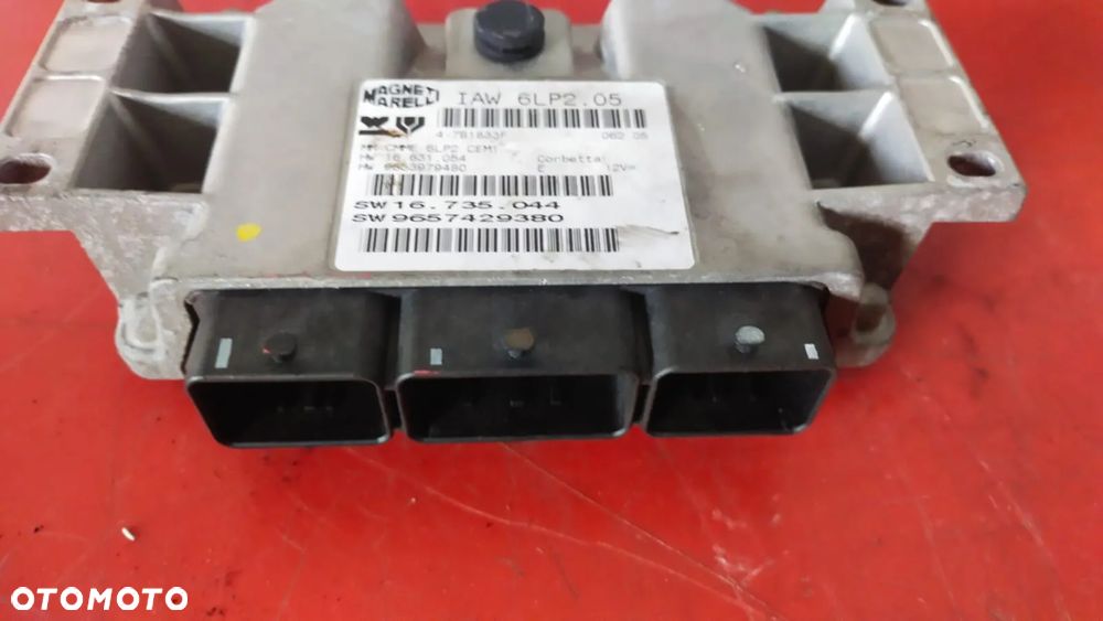 Komputer sterownik silnika Peugeot Citroen 9653979480 - 2