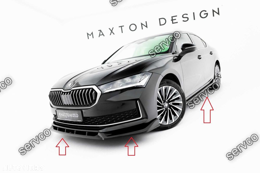 Pachet Body kit tuning Skoda Superb Sedan Mk4 2024- v4 - Maxton Design - 2