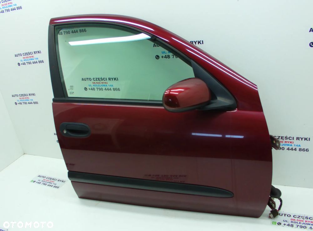 Nissan Almera N16 AX5 Drzwi Prawy Przód  Lusterko Boczek Zamek Klamka Podnośnik Szyba - 1
