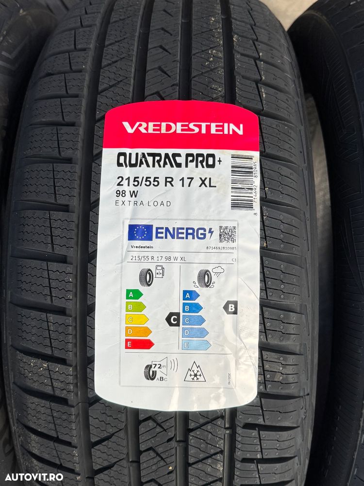 Vând 4 anvelope 215/55/17 vredestein allseason noi - 2