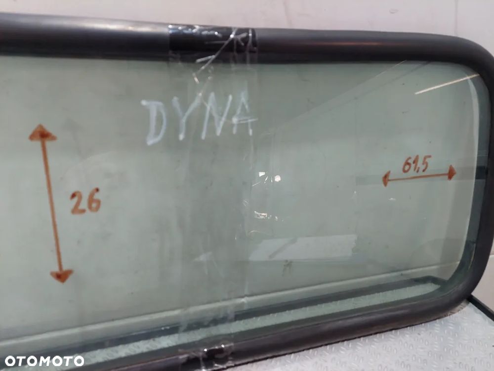 SZYBA TYLNA TOYOTA DYNA R2007 NR 001142 - 2
