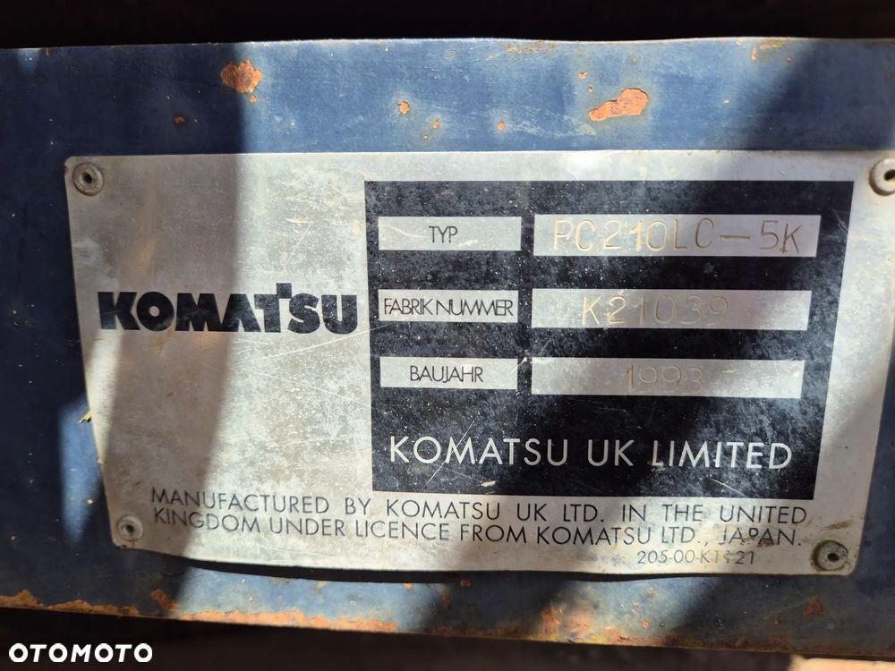 Komatsu pc210lc-5k - 18
