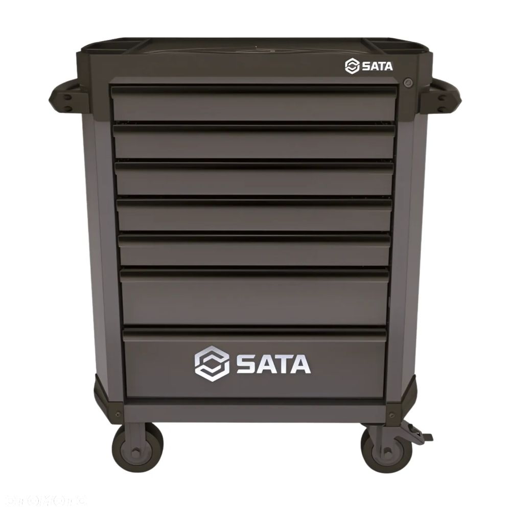Sata Wózek Warsztatowy Szafka Narzędziowa 7 Szuflad z Wyposażeniem 368el. - 9