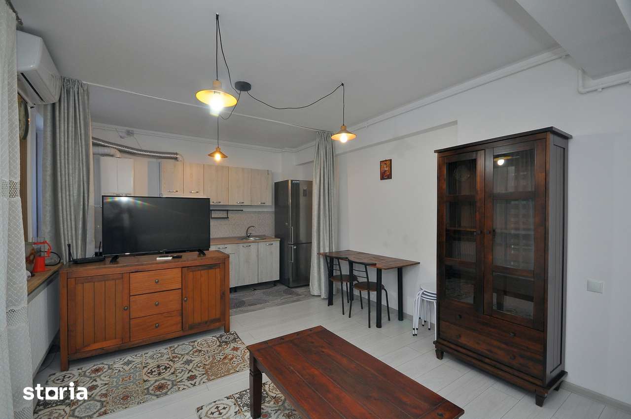 Bucurestii Noi metrou apartament 2 camere, centrala, parcare subterana — fotografia 1