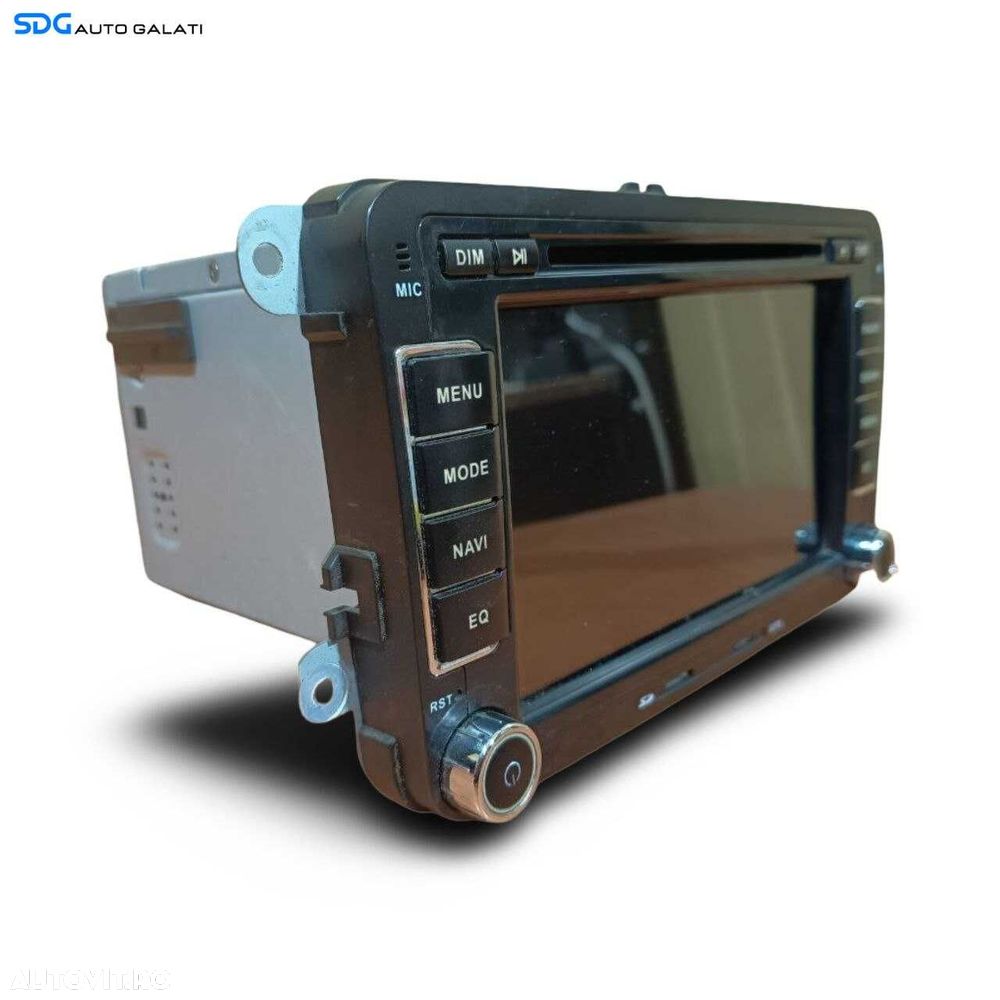 Display Ecran Tactil Touchscreen Radio CD Player Navigatie GPS Skoda Octavia 2 2008 - 2013 [LR2360] - 3