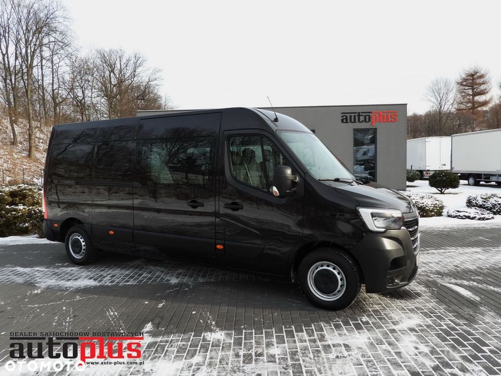 Renault MASTER FURGON BRYGADÓWKA 7 MIEJSC TEMPOMAT NAWIGACJA LEDY AUTOMAT  KLIMATYZACJA  180KM - 2
