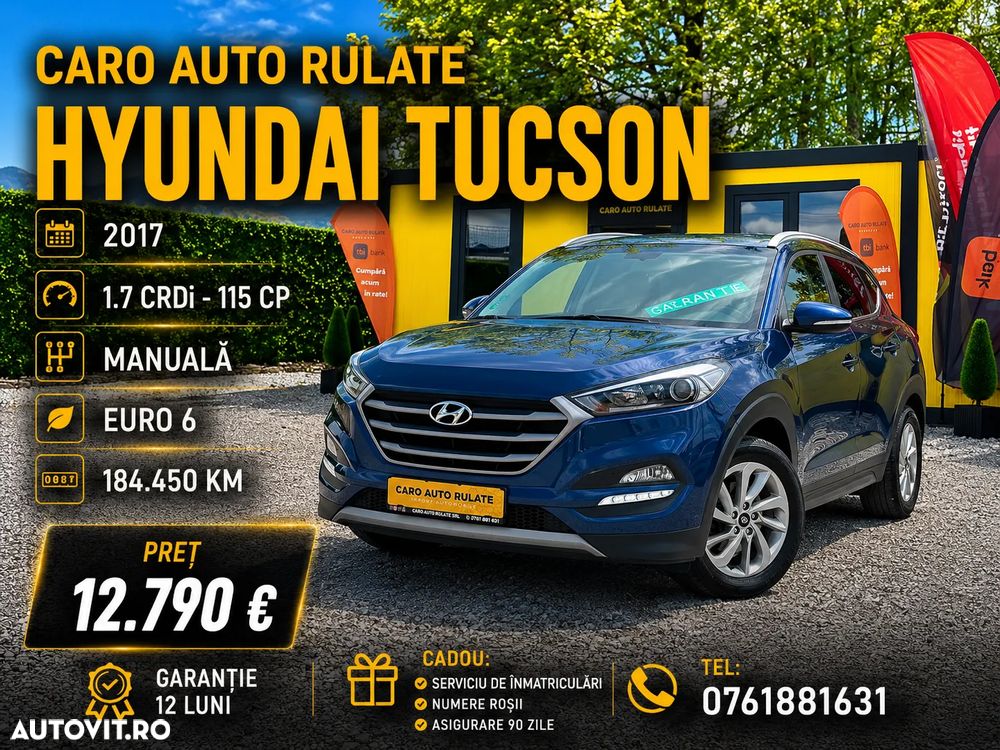 Hyundai Tucson blue 1.7 CRDi 2WD Advantage - 2