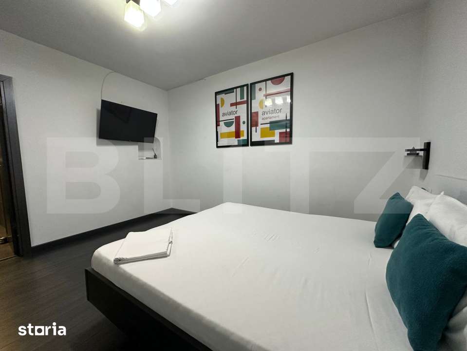 Studio premium open-space, 35 mp, terasa si parcare – zona 22 Decemb — fotografia 3