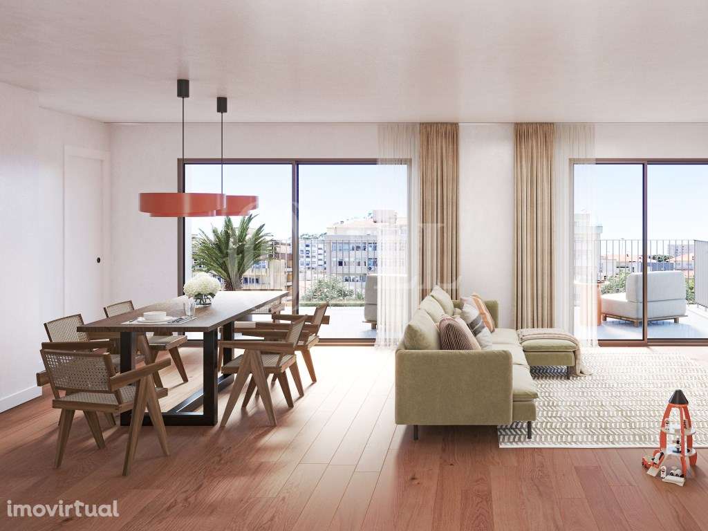 Apartamento T3 no Antas Atrium - 2ª fase, Porto - Grande imagem: 2/45