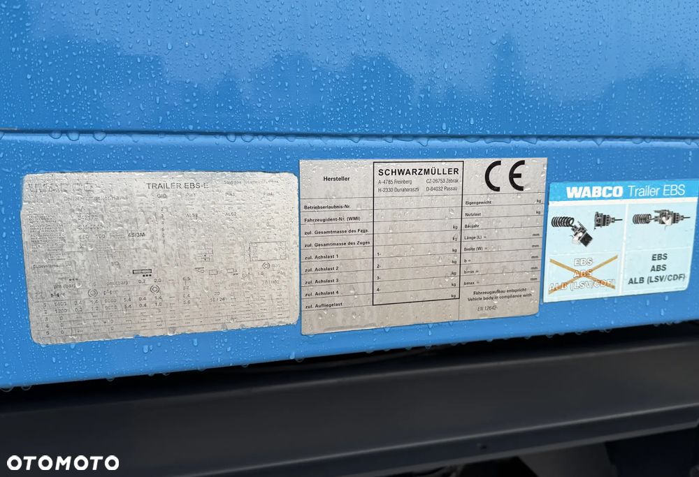 Schwarzmuller T-SERIE, ALUMINIOWE BURTY, STAN IDEALNY, - 27