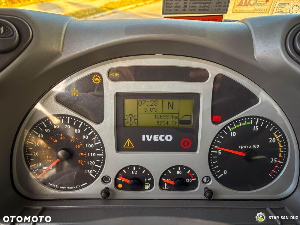 Iveco Iveco TRAKKER 450  6x6 PM 44 FLY JIB Żuraw Kosz - 19