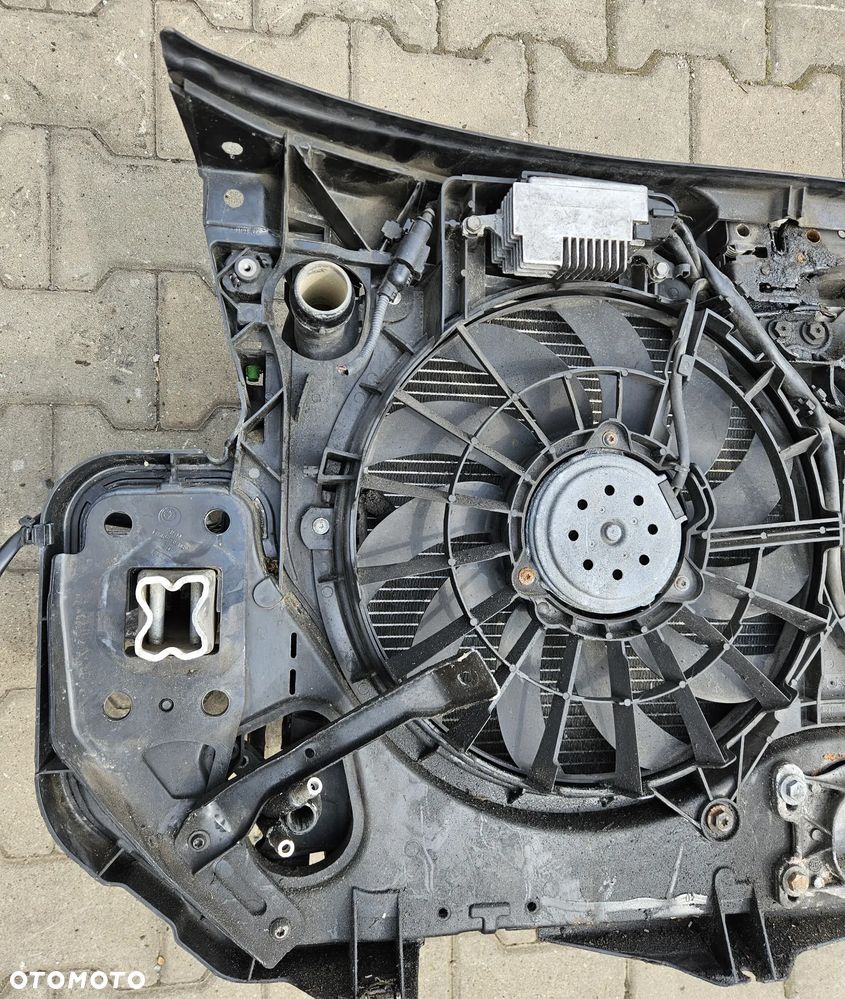 Audi A6 C6 pas przód przedni wzmocnienie chłodnica wentylator  TDi - 6
