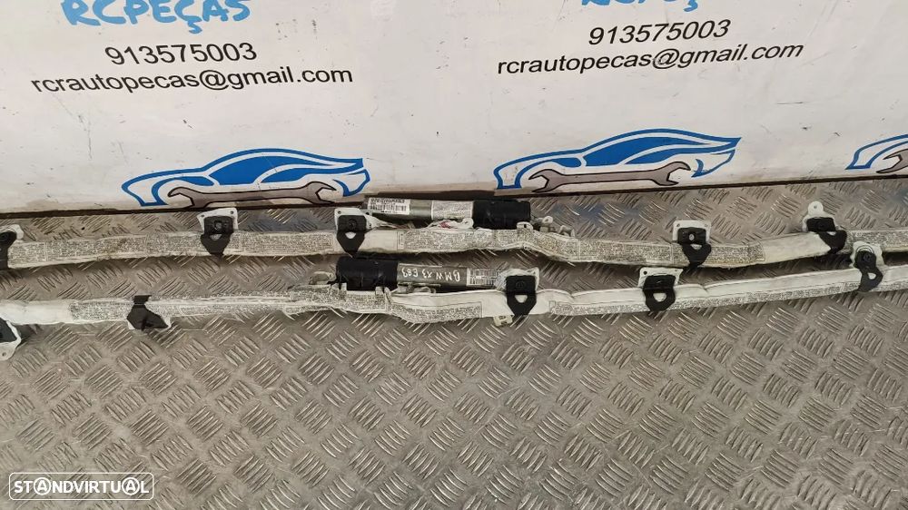 CORTINA AIRBAG CORTINAS AIRBAG BMW X3 E83 LCI E83 72123420226 3420226 72123420225 3420225 - 4