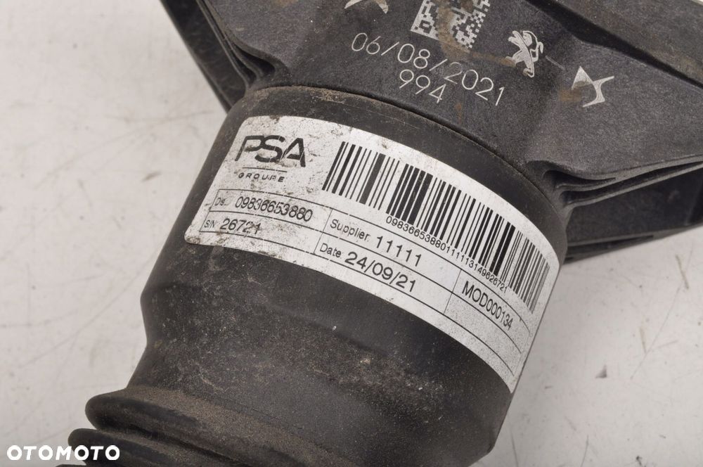 PEUGEOT 2008 II AMORTYZATOR TYŁ TYLNY 9836658080 KOMPLET - 9