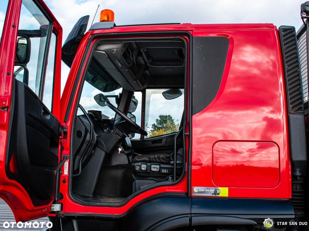 Iveco STRALIS 460 6x4 HMF 4020-K5 Fly Jib Hds Żuraw - 12
