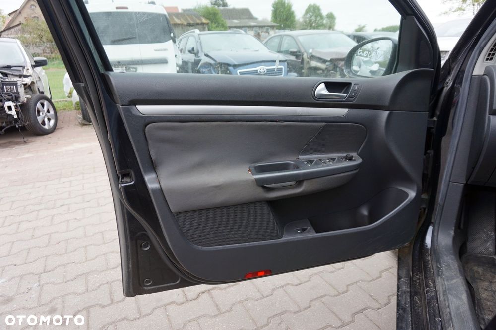 DRZWI PRZEDNIE LEWE GOLF V 5D HB LC9Z  CZARNY VOLKSWAGEN 2003-2009 - 9