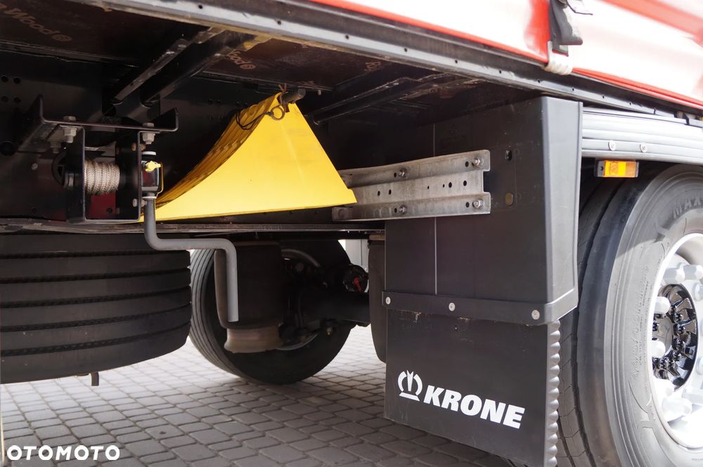 Krone MEGA FIRANKA OŚ PODNOSZONA DACH PODNOSZONY OPONY 85% - 11