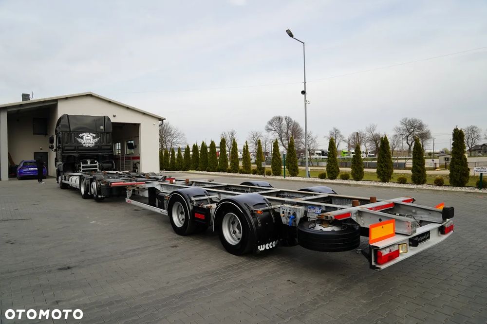 DAF XF 480 / BDF / ZESTAW TANDEM / SSC / I-PARK COOL / OŚ PODNOSZONA / WECON - 4