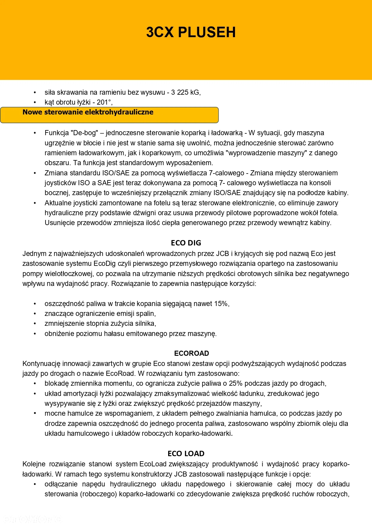 JCB Koparko-ładowarka 3CX PLUS - 81KW (110KM) STAGE 5 - 27