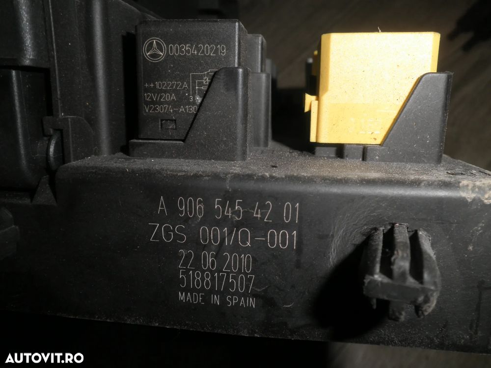 Modul confort / SAM Mercedes Sprinter 906 2.2 CDI, VW Crafter A9065453401 A9065454201 A9065453001 - 3