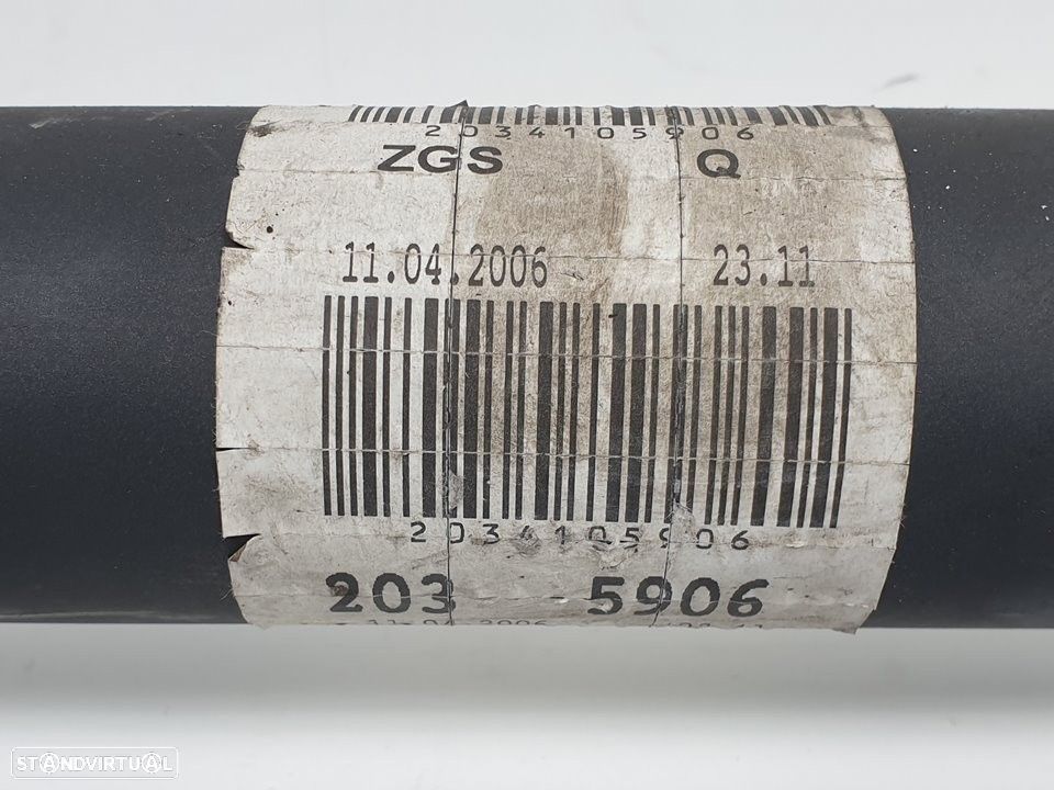TRANSMISSÃO CENTRAL MERCEDES-BENZ CLASSE C 2006 - 2