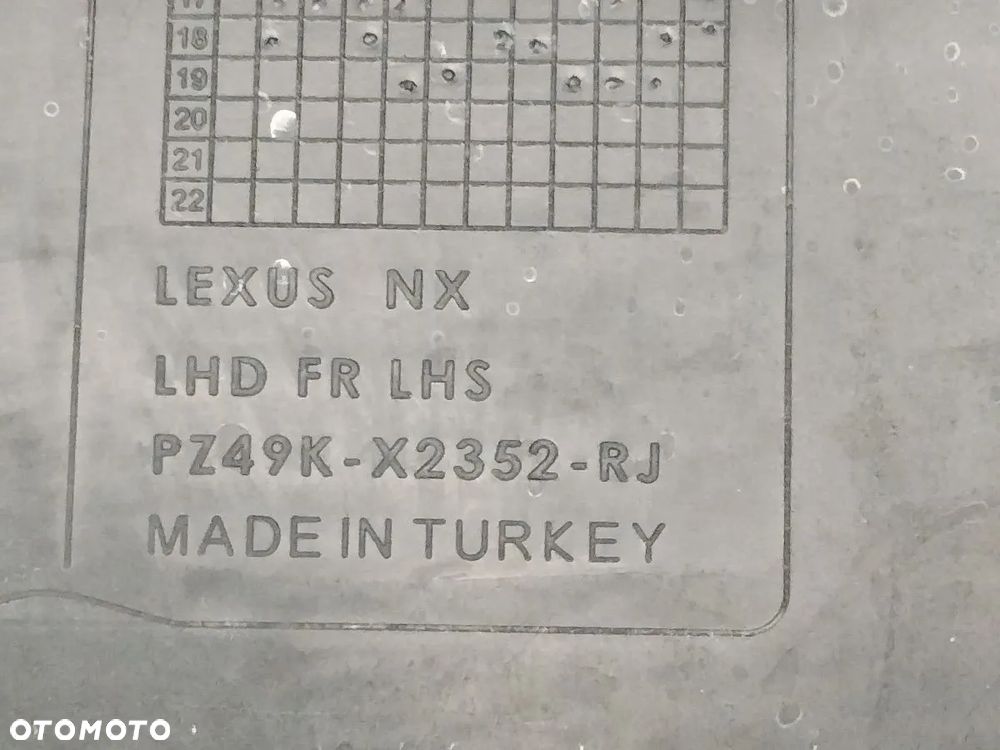 LEXUS NX 14-21r Dywaniki Gumowe - 4