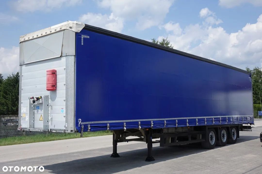 Schmitz Cargobull FIRANKA / VARIOS / OCYNK / OSIE SCHMITZ / NOWE PLANDEKI / DACH PODNOSZONY/ KOSZ NA KOŁO ZAPASOWE - 1