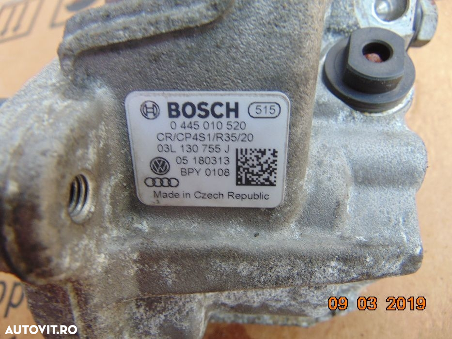 Pompa inalte VW T5 motor 2.0 euro 5 pompa inalta presiune VW T5 2.0 - 7