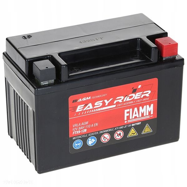 Akumulator Fiamm Easy Rider FTX9-12B 8Ah 90A 15087105 - 1