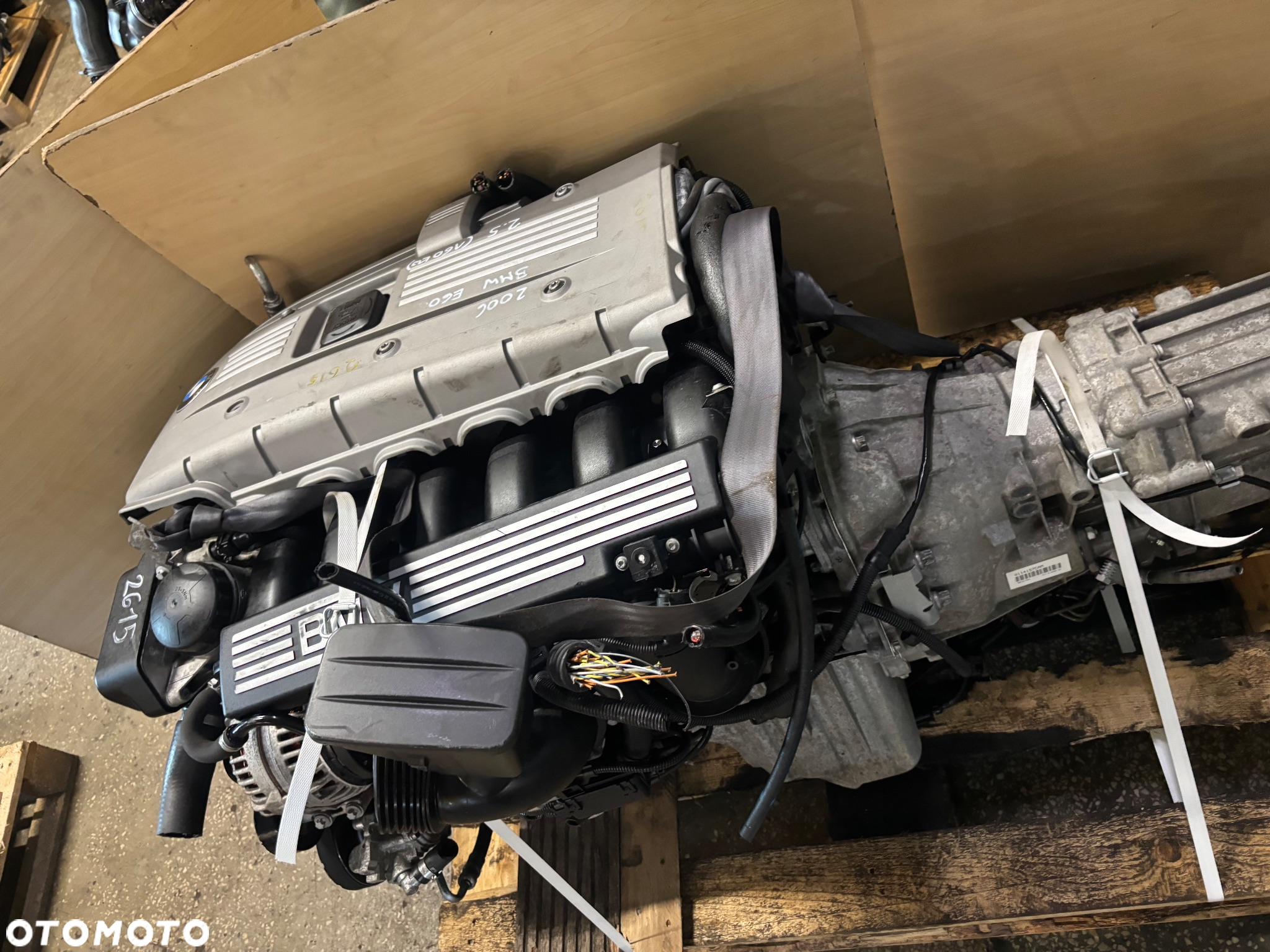 Silnik kompletny  BMW n52b25 2.5 78 tys mil 160kw film video e60 e61 - 9