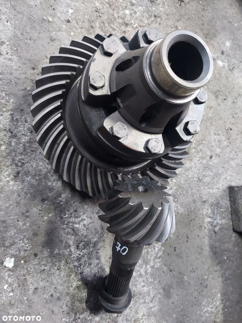 UKŁAD RÓŻNICOWY MOST ATAK PRZÓD 458/70251 ŁADOWARKA TELESKOPOWA JCB 542-70 - 1