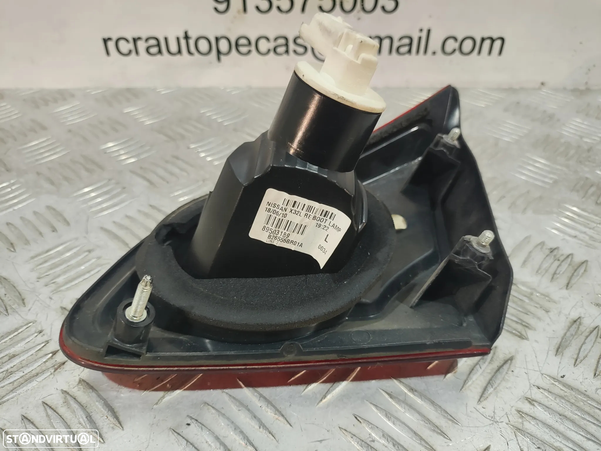 FAROLIM FAROLINS MALA TRASEIRO TRÁS ESQUERDO DIREITO ORIGINAL NISSAN QASHQAI J10 FACELIFT FASE 2 - 13