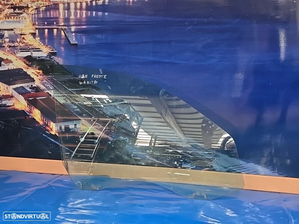 Vidro da porta frente direita vidro laterais para mercedes w211 e class  2003- - 1