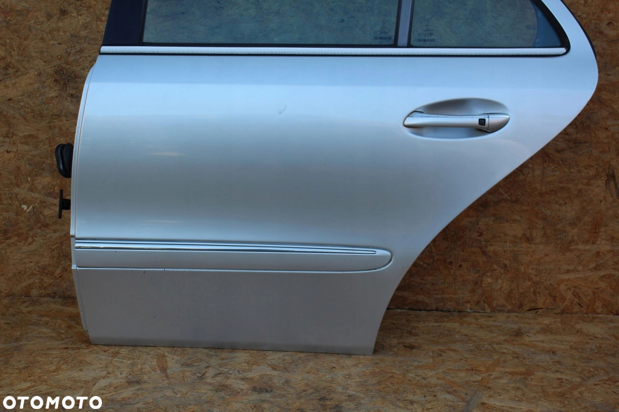 Drzwi LEWE lewy tył Mercedes E-Klasa w211 kolor 744 keyless kompletne - 2