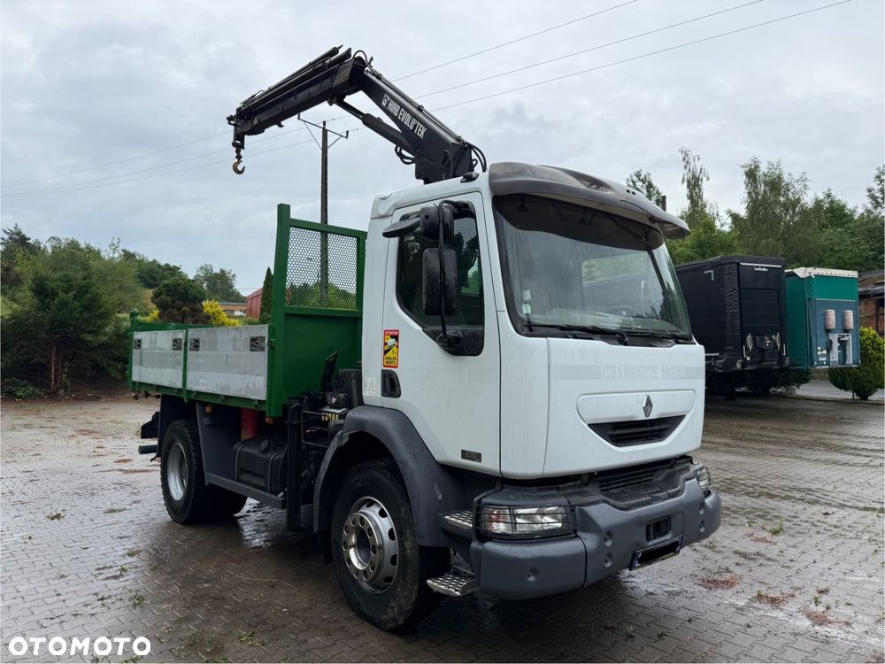 Renault MIDLUM 270 DCI* DMC 16T* WYWROTKA 3,7m* HIAB 085 EVOLUTEK* DŹWIG 3,8T* MOST GÓRSKI* BLOKADA* KLIMA* 85% OPONY* STAN BDB* Z FRANCJI* - 7
