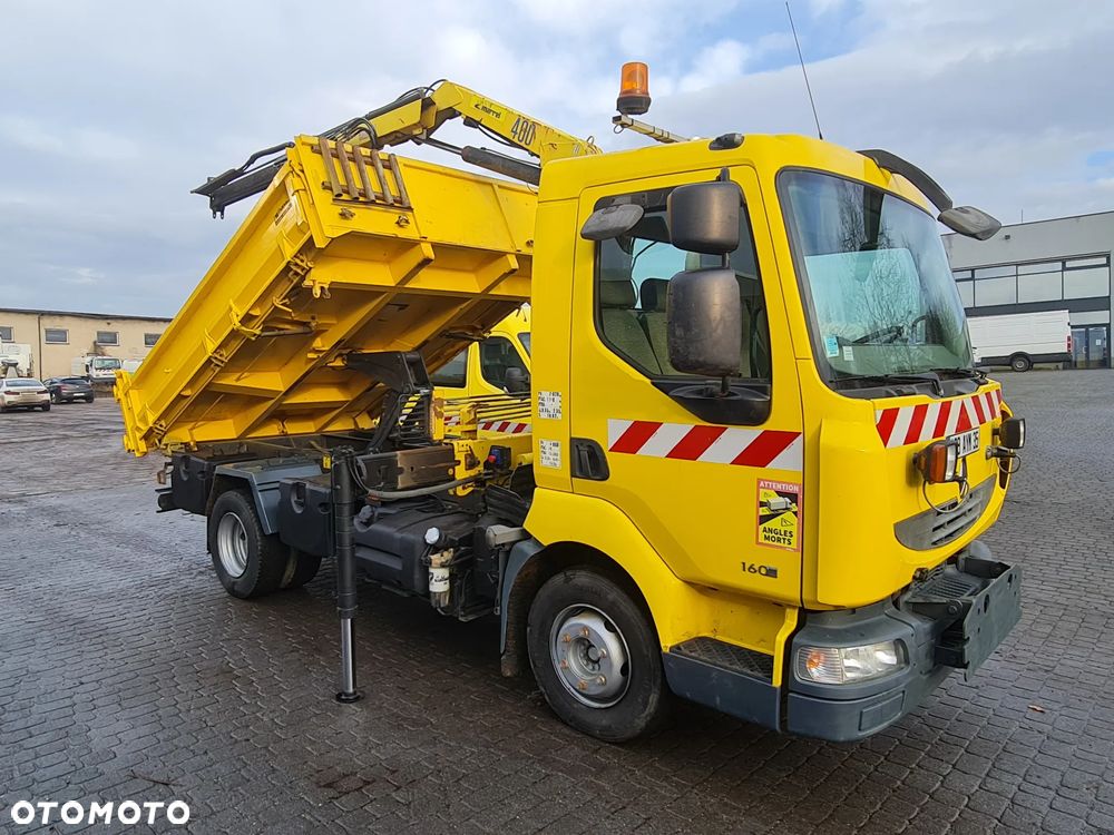 Renault Midlum 160DXi Wywrotka 3 str HDS HMF Specjalny Czołownica Solarka Piaskarka - 5