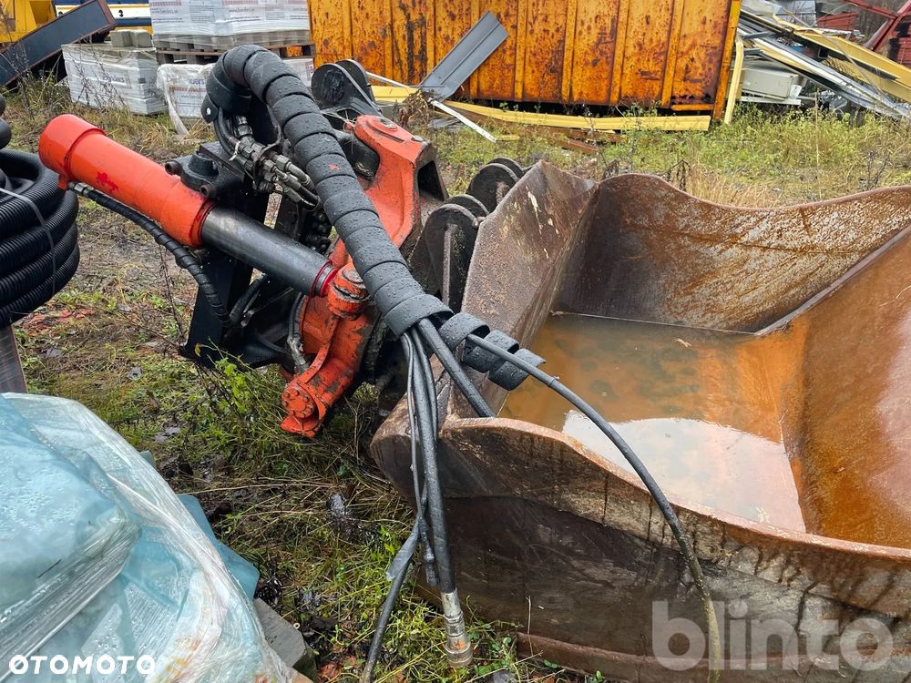 Rotator Tiltrotator INDEXATOR + łyżka skarpowa 1500 mm (Mocowanie B18) - 6